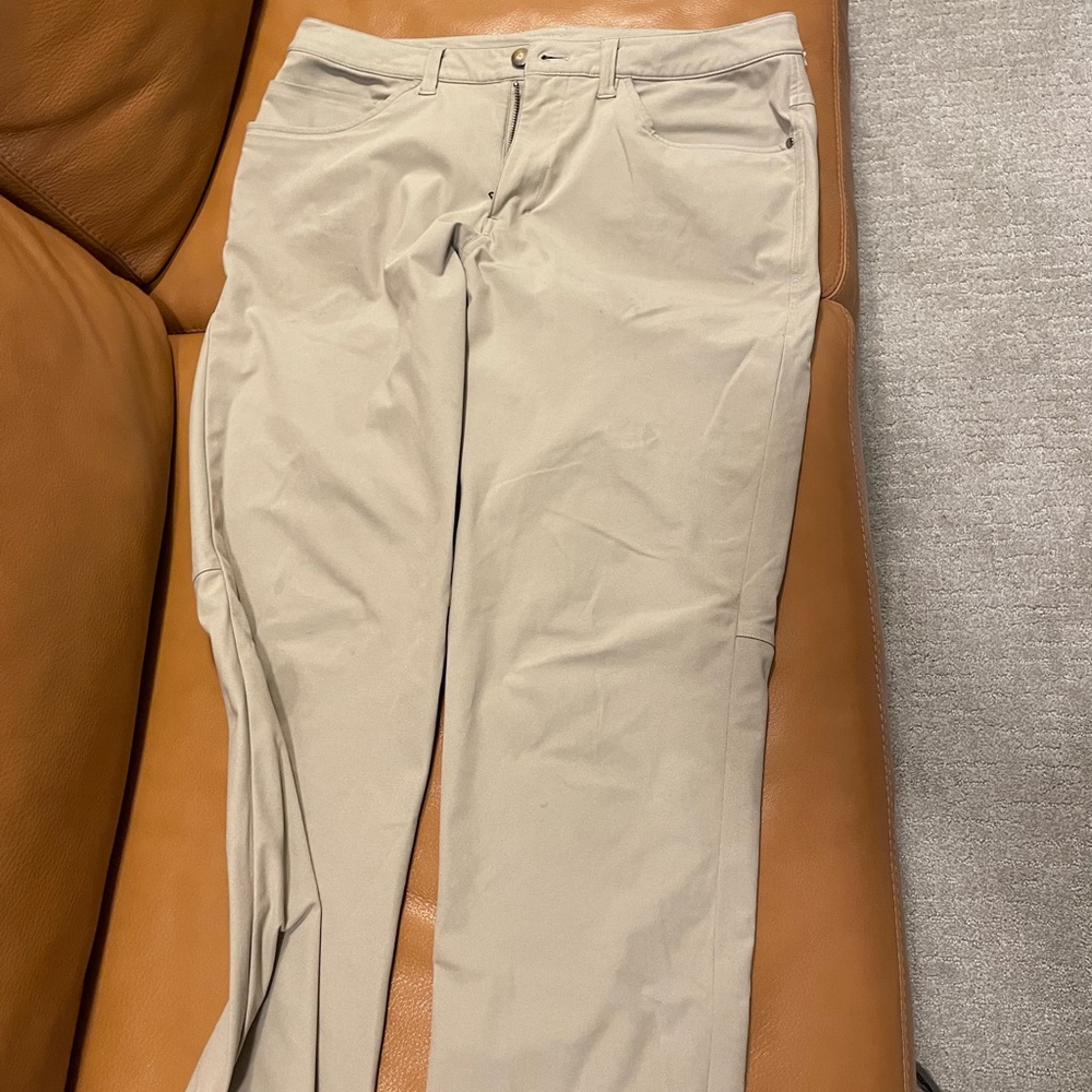 Lululemon ABC pant khaki color